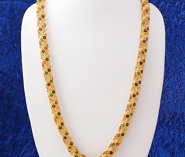 Long Meenakari Necklace