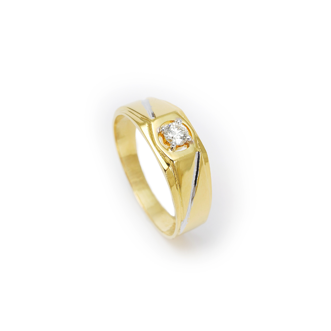 Buy Yellow Gold & Maroon Rings for Women by P.C. Chandra Jewellers Online |  Ajio.com
