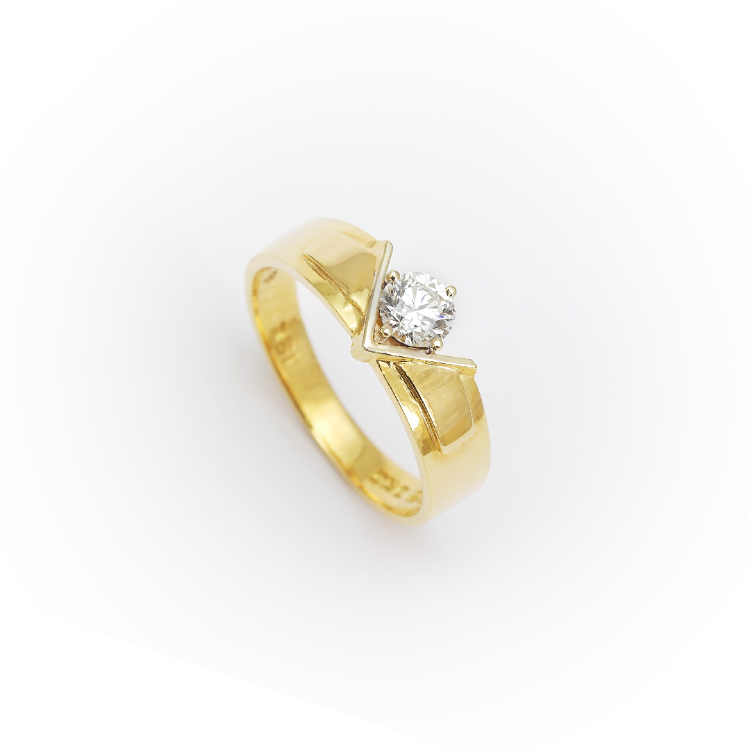 Vincent Gents Solitaire Ring