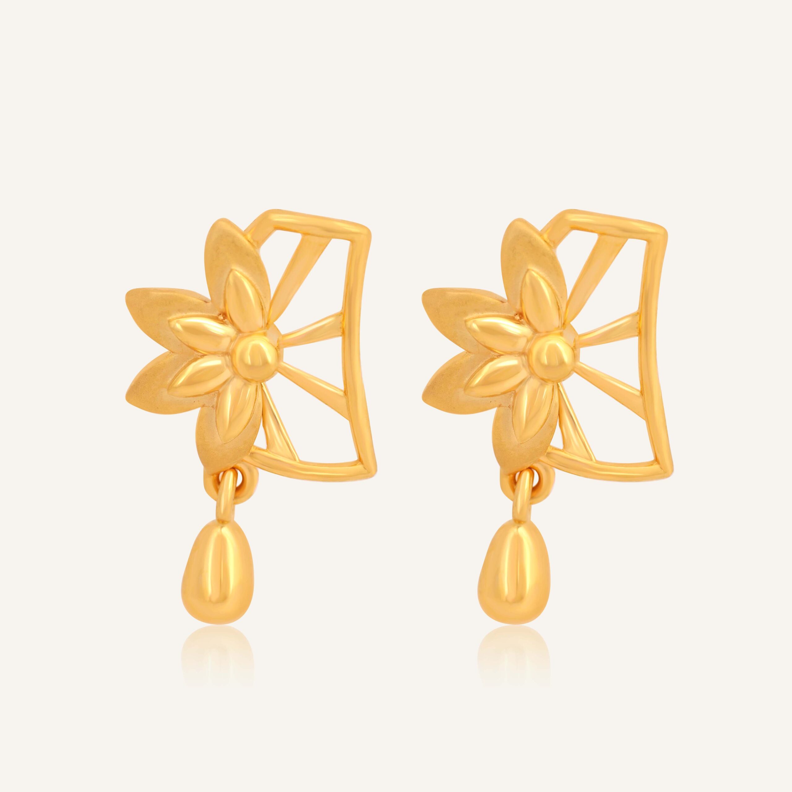 Lilliana Gold Eartops